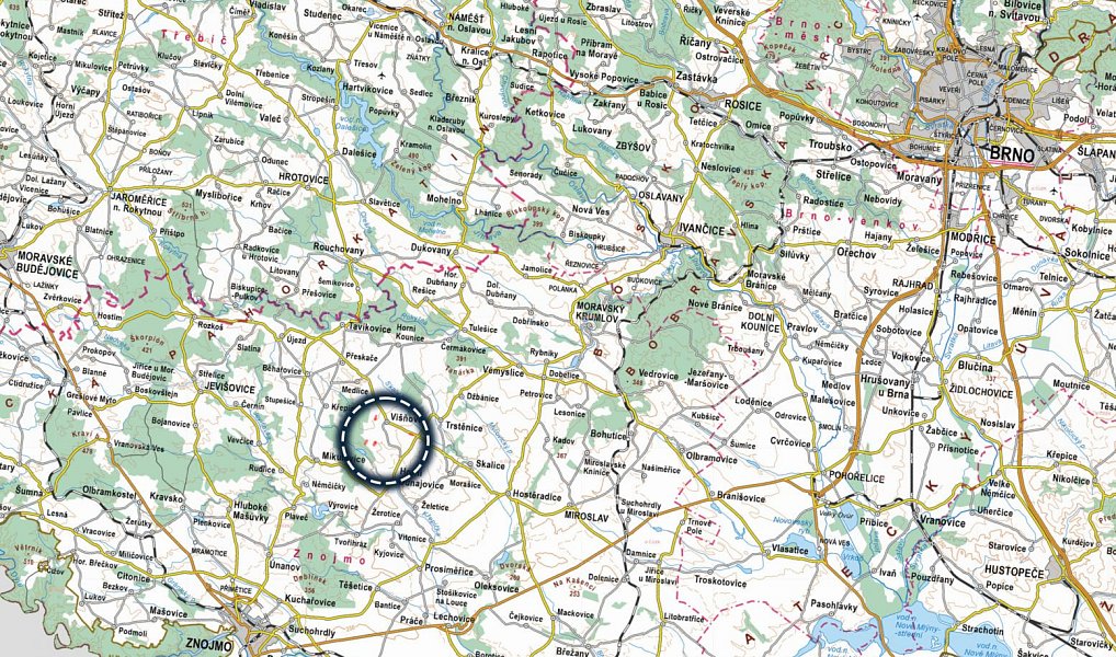 Prodej pole 15 256 m², Višňové – náhled fotky 5