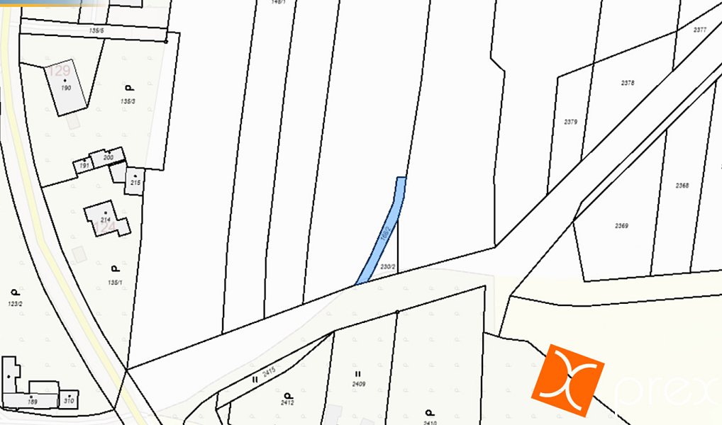 Prodej pole 105 m², Pravonín – náhled fotky 4