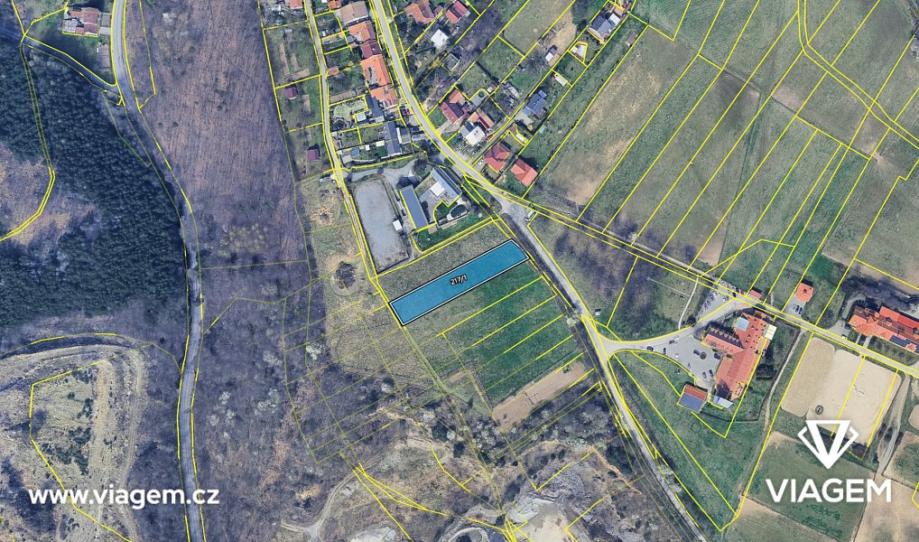 Prodej komerčního pozemku 1 709 m², Olšany – náhled fotky 6