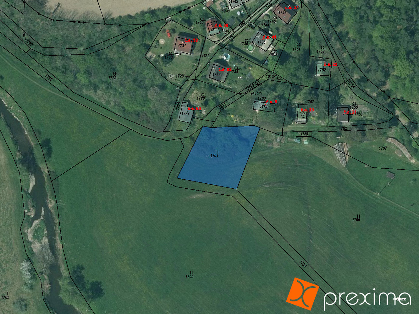 Prodej pozemku 160 m²
