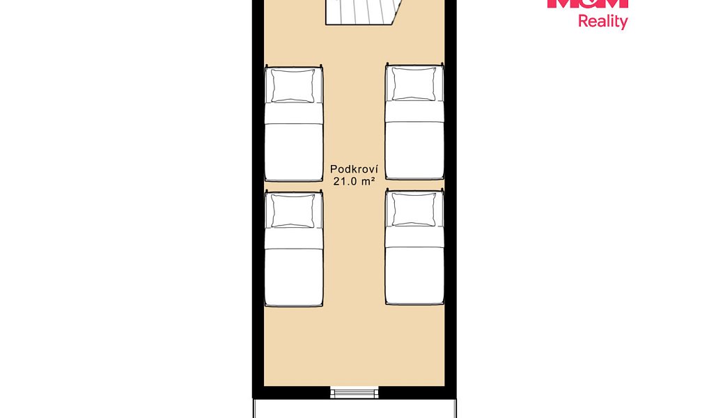 Prodej chaty/chalupy 56 m² s pozemkem 1 141 m², Staré Hobzí – náhled fotky 11