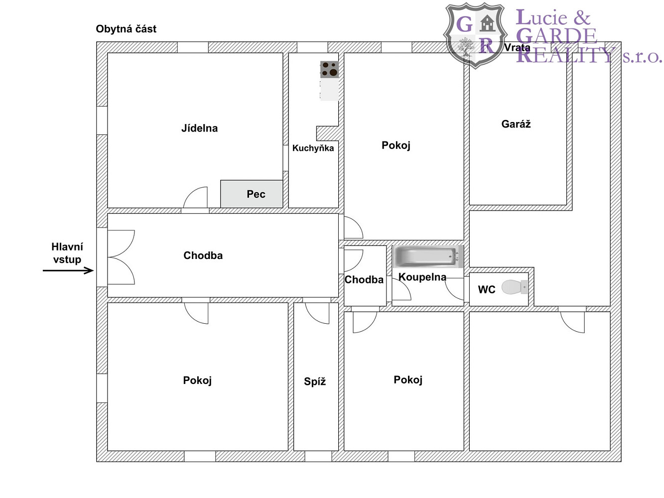 Prodej domu 175 m² s pozemkem 2 865 m² – fotografie 3