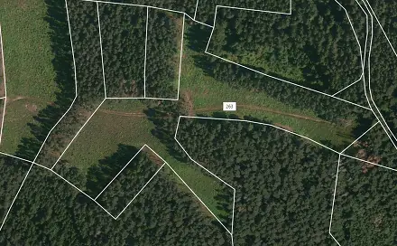 Prodej lesa 22 084 m², Přechovice, okres Strakonice