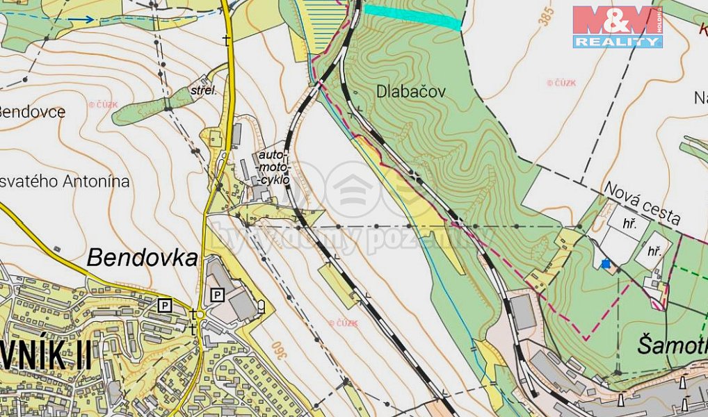 Prodej lesa 9 036 m², Lužná – náhled fotky 2