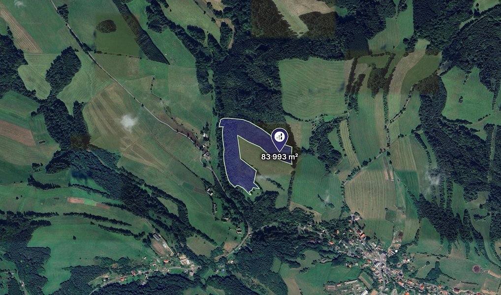 Prodej lesa, 97502 m², Ústí nad Orlicí, Cotkytle