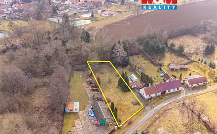 Prodej stavebního pozemku 1 594 m², Načeradec, okres Benešov