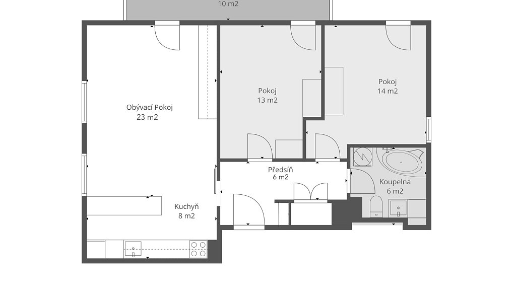 Prodej bytu 3+kk 82 m², Kařez – náhled fotky 23