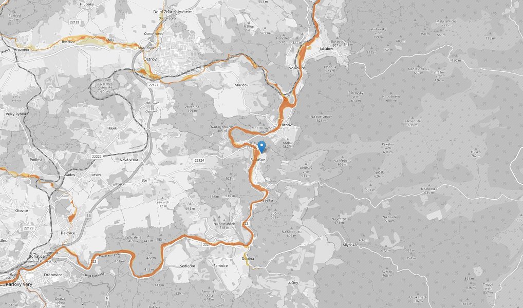 Prodej stavebního pozemku 1 200 m², Kyselka – náhled fotky 11