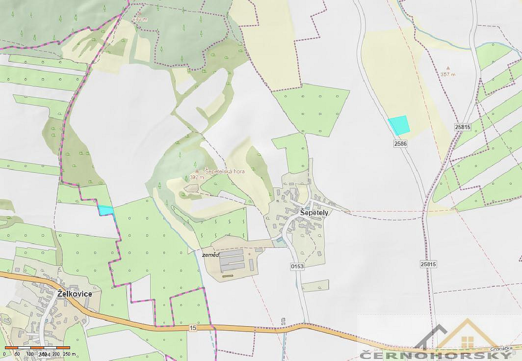 Prodej pole 5 989 m²