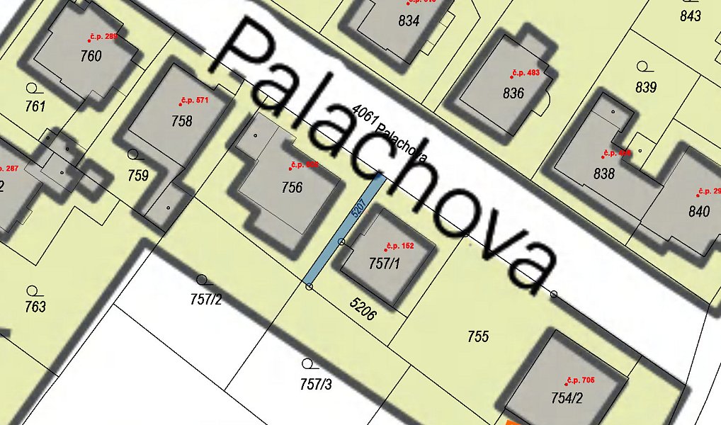 Prodej stavebního pozemku 29 m², Poděbrady – náhled fotky 3