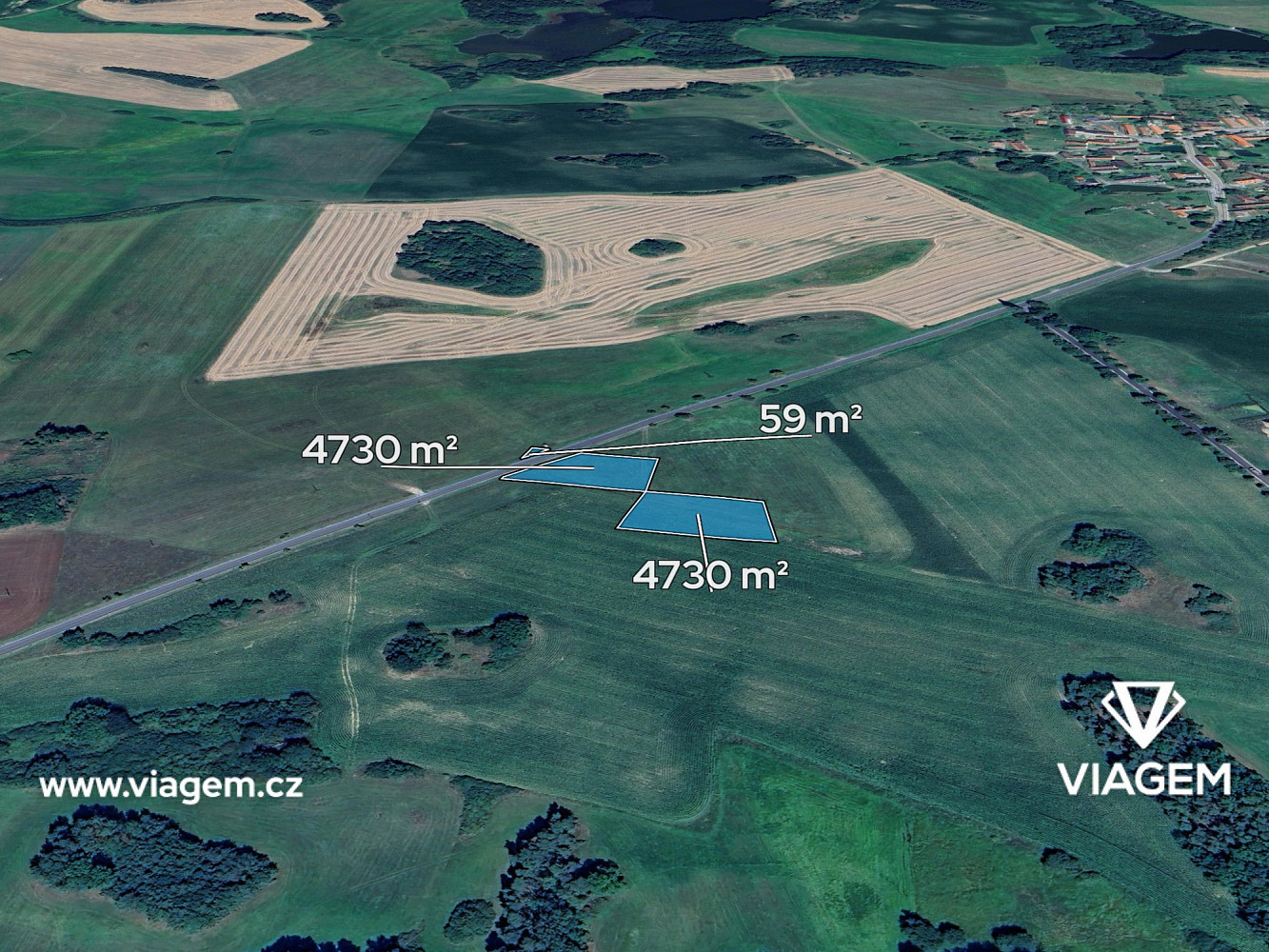 Prodej pole 3 352 m²