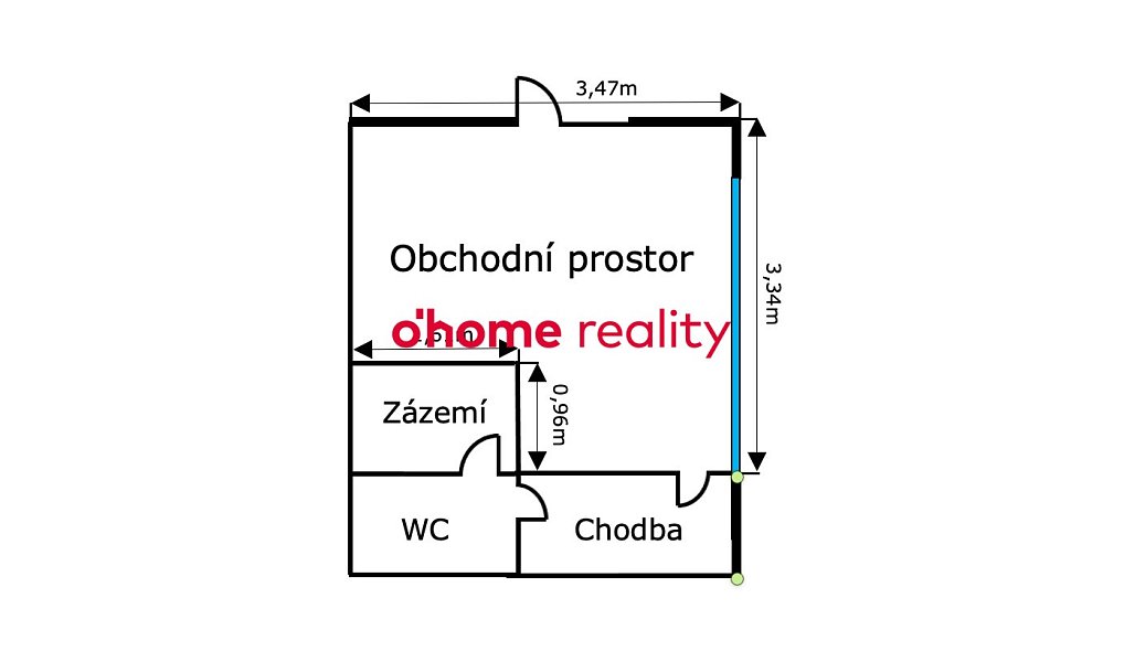 Pronájem obchodních prostor 10 m², Uničov – náhled fotky 4