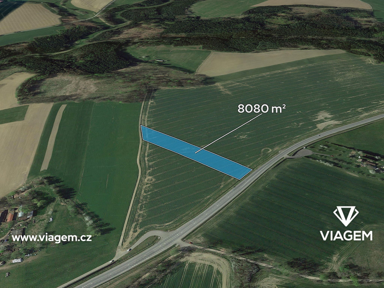 Prodej pole 673 m²