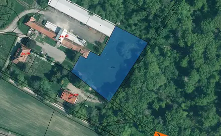Prodej komerčního pozemku 1 471 m², Strakonice