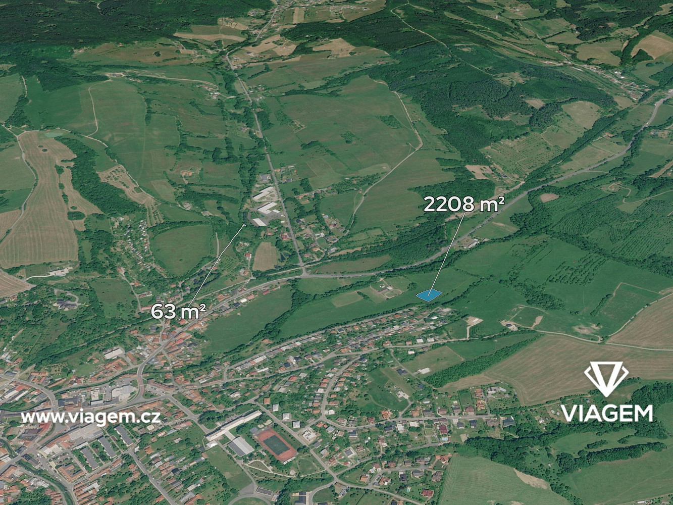 Prodej pole 1 135 m²
