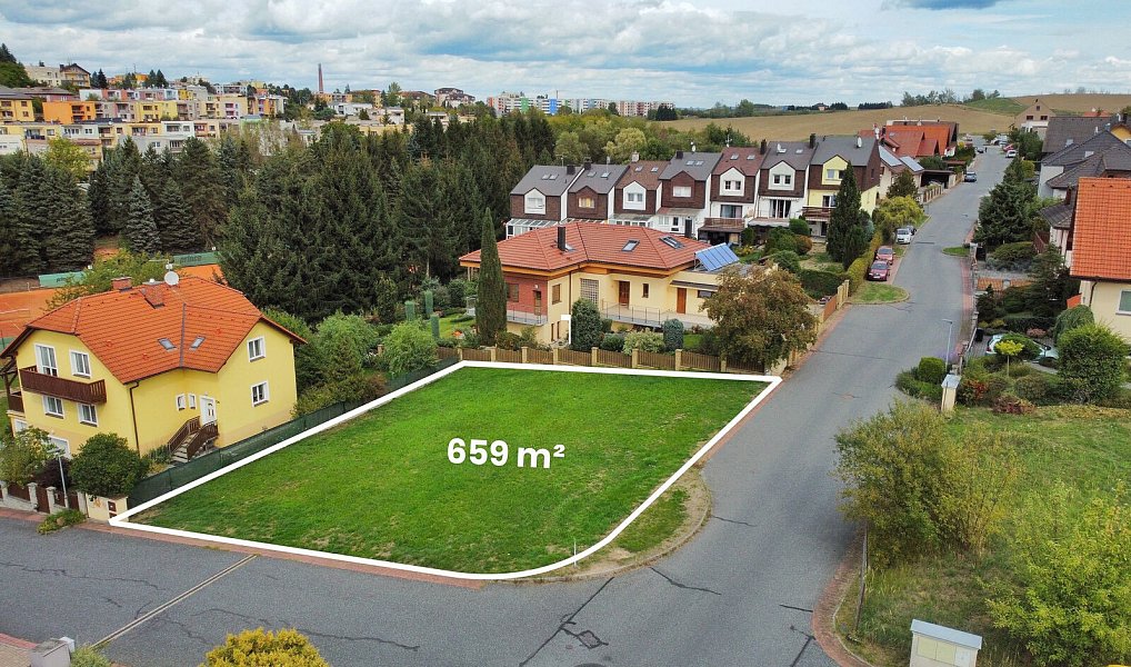 Prodej stavebního pozemku 659 m², Klatovy – náhled fotky 2