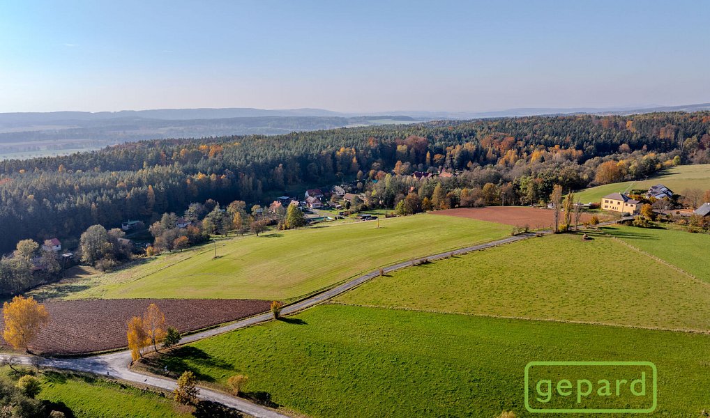 Prodej stavebního pozemku 1 413 m², Úhlejov – náhled fotky 11