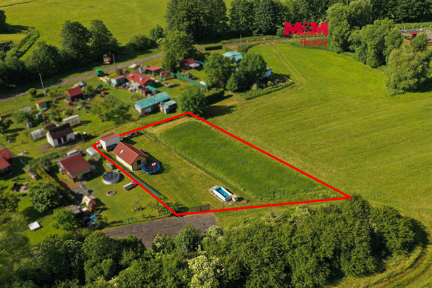 Prodej louky 1 093 m²
