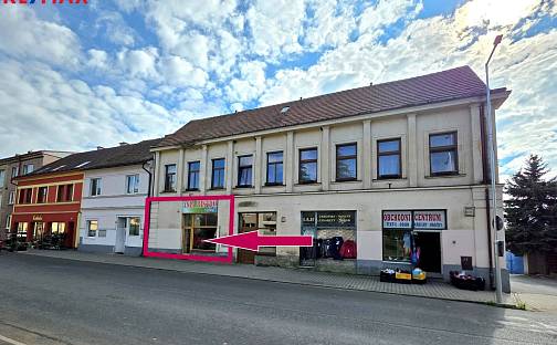 Pronájem obchodních prostor 47 m², Hlavní, Kryry, okres Louny