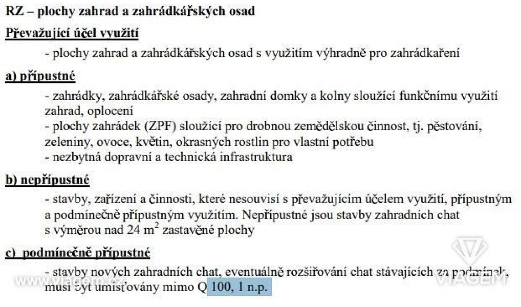 Prodej zahrady 331 m², Postoloprty – náhled fotky 4