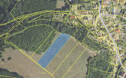 Prodej pole 2 862 m², Chrustenice, okres Beroun