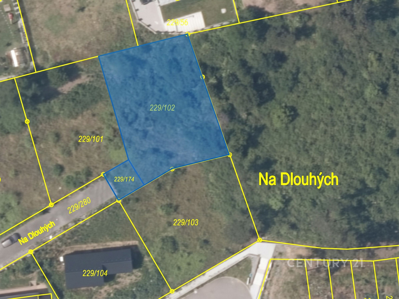 Prodej stavebního pozemku 893 m²