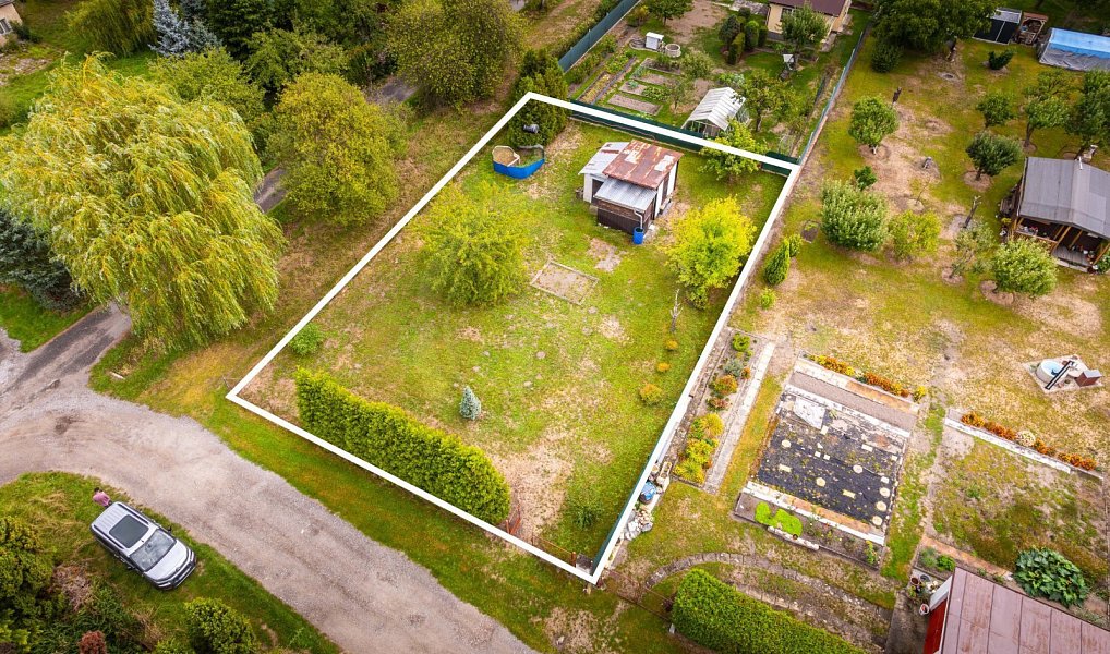 Prodej zahrady 585 m², České Budějovice – náhled fotky 2