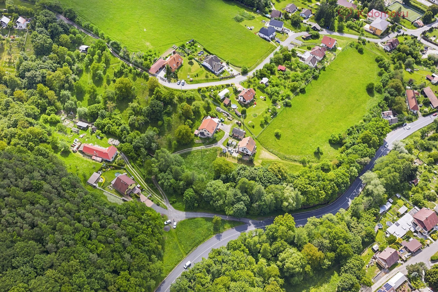 Prodej souboru pozemků (stavební část 4.407m², ostatní 6.724m²) Bohuslavice u Zlína – pohled 5