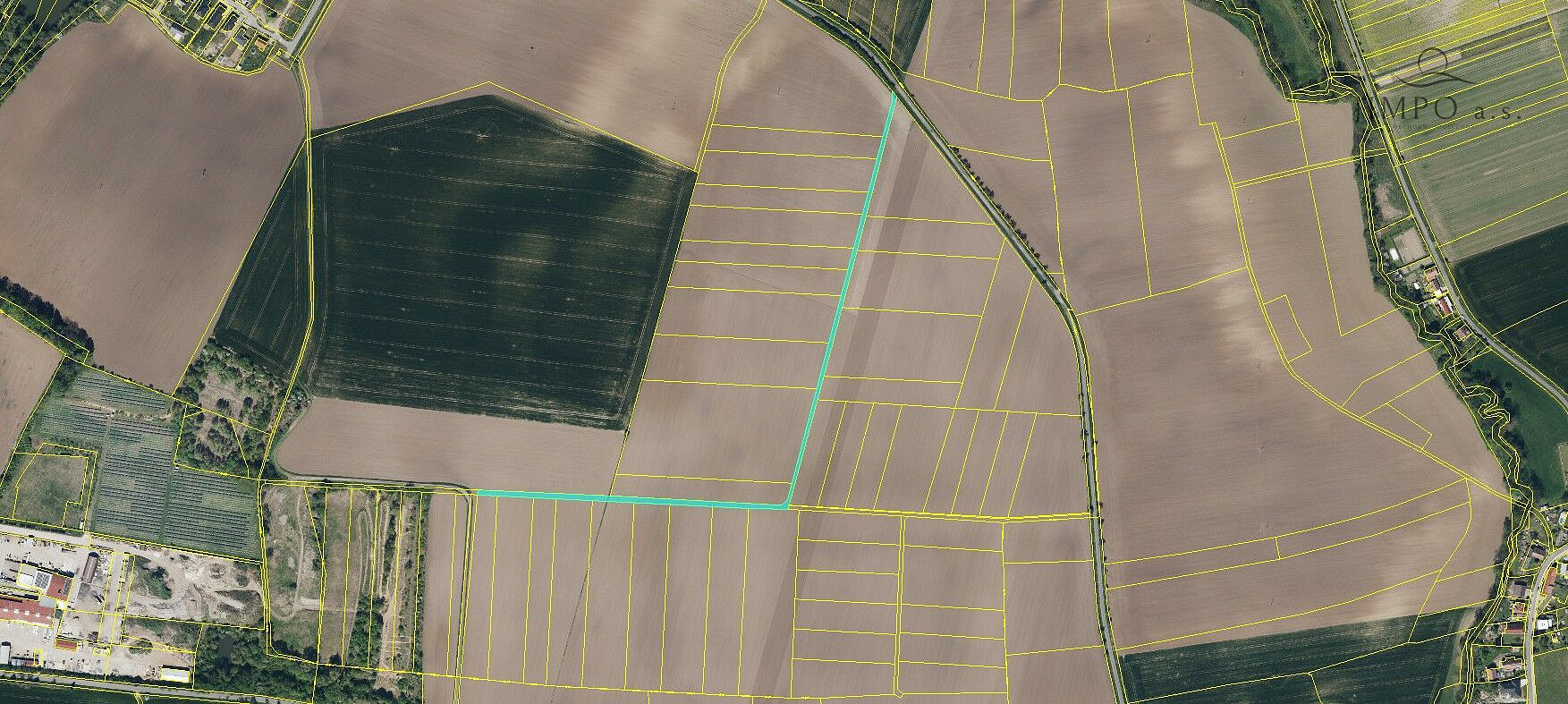 Prodej pole 10 074 m² – pohled 3