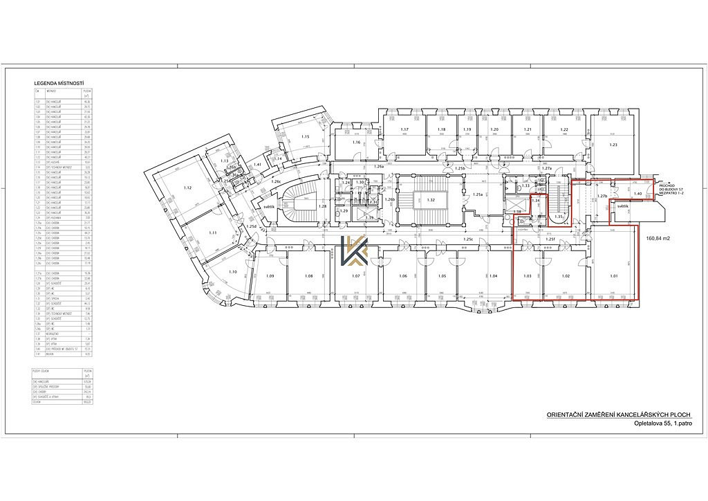 Pronájem kanceláře 160 m² — photo 3