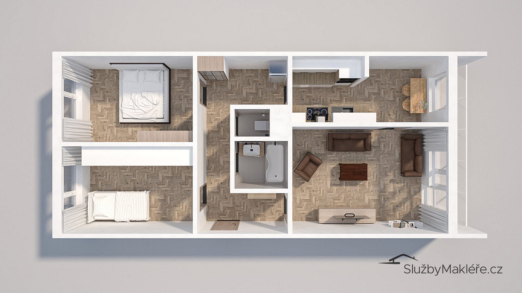 Prodej bytu 3+1 79 m² – fotografie 4