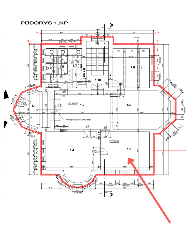 Pronájem kanceláře 27 m² – fotografie 5