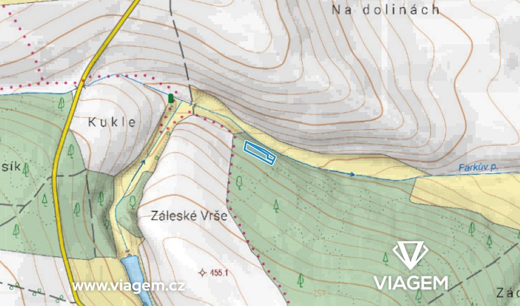 Prodej lesa 1 300 m², Sepekov – náhled fotky 3