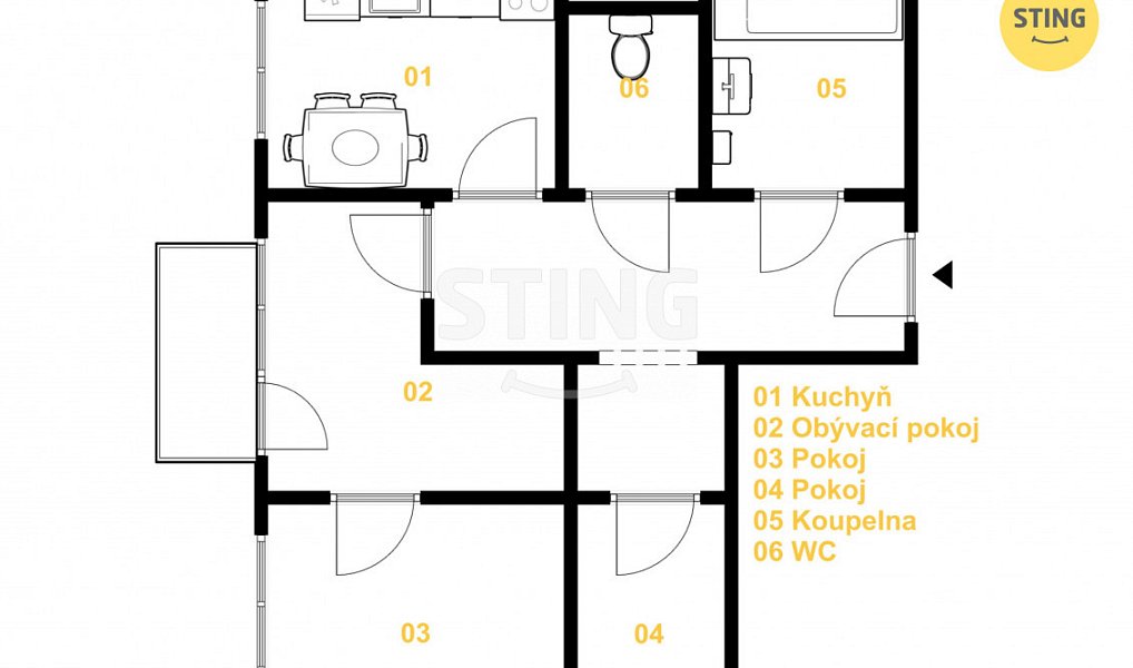 Prodej bytu 3+1 78 m², Žďár nad Sázavou – náhled fotky 18