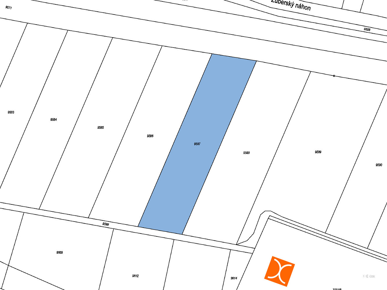 Prodej pole 624 m² – fotografie 2