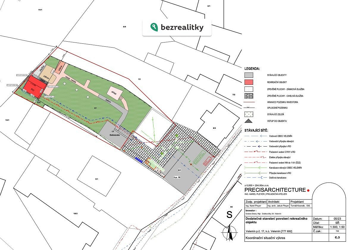 Prodej stavebního pozemku 800 m²