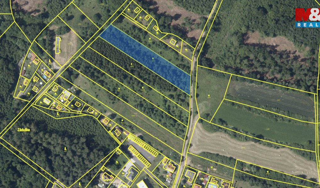 Prodej louky 1 009 m², Velké Popovice – náhled fotky 2