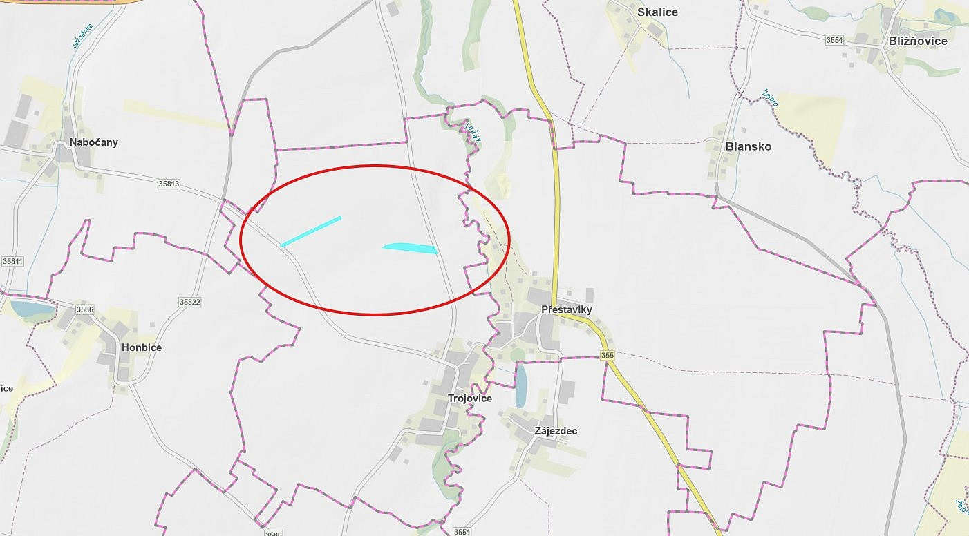 Prodej pole 17 649 m²