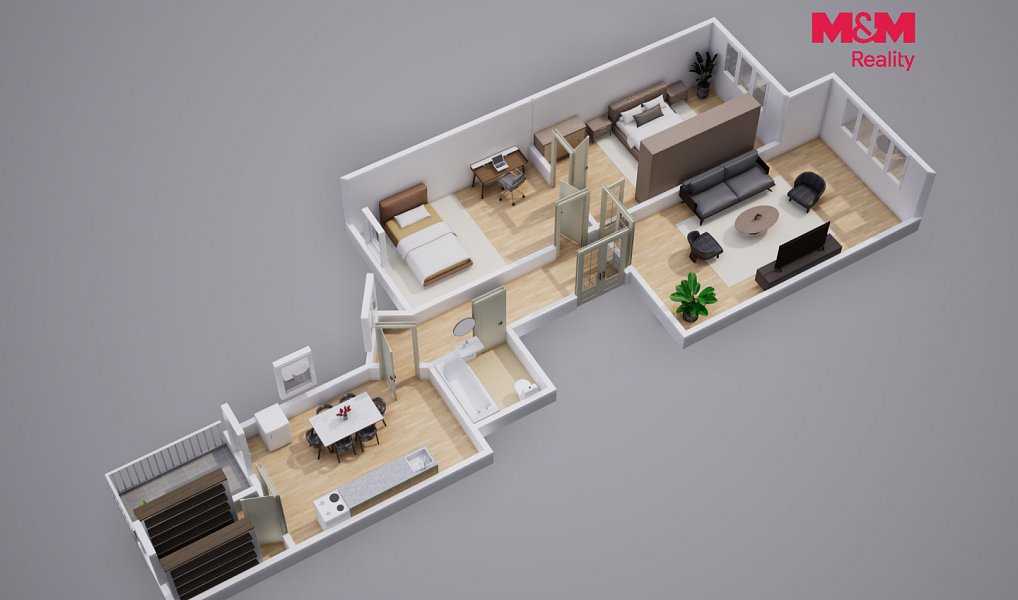 Prodej bytu 3+1 102 m², Teplice – náhled fotky 13