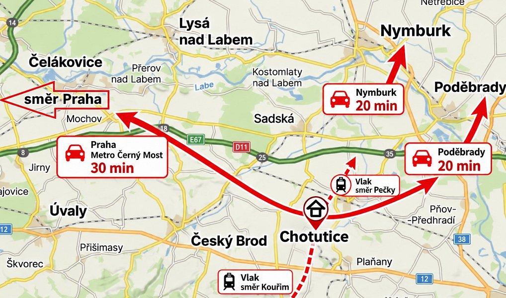 Prodej domu 87 m² s pozemkem 1 094 m², Chotutice – náhled fotky 39
