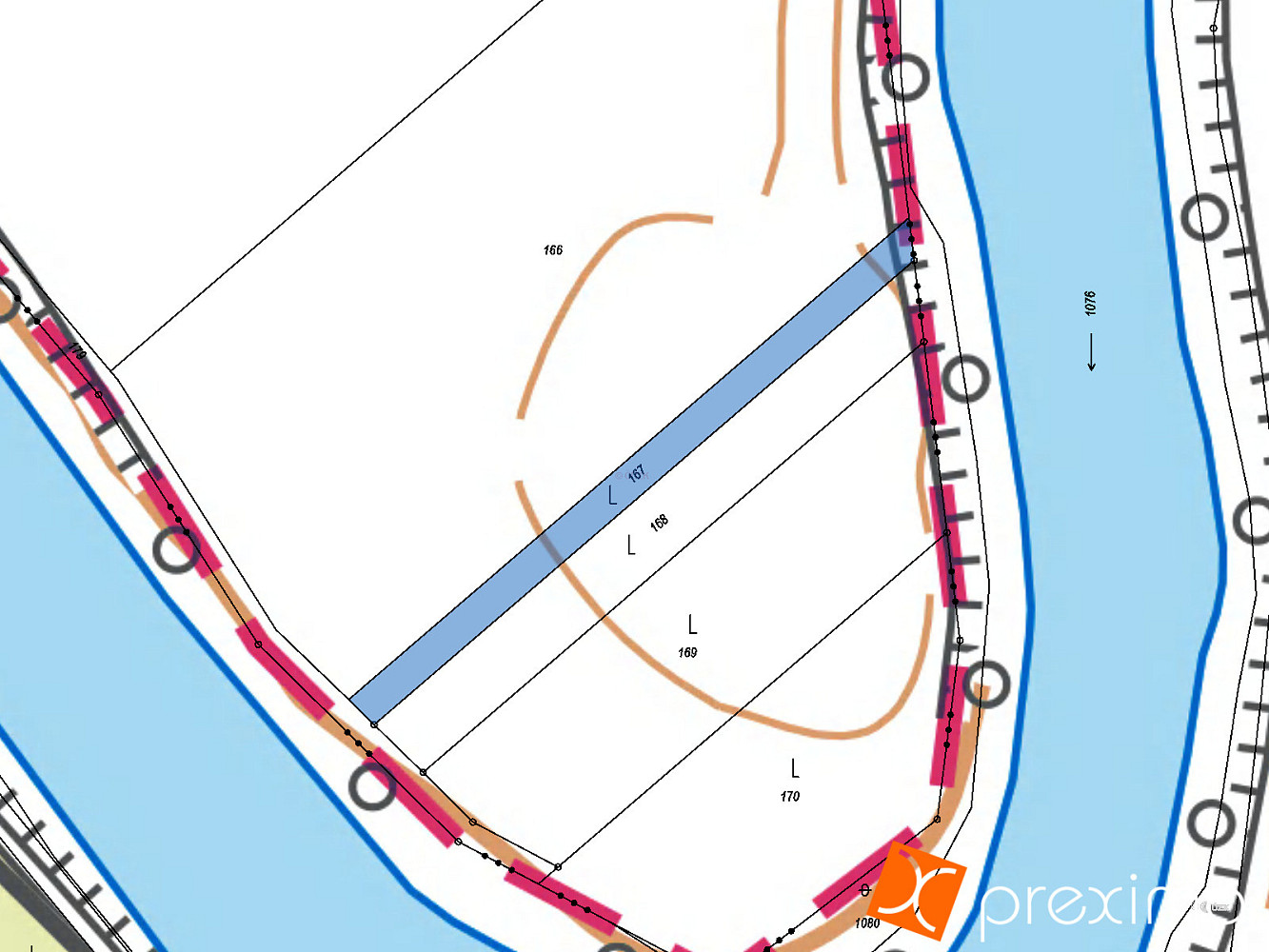 Prodej pozemku 354 m² – pohled 3