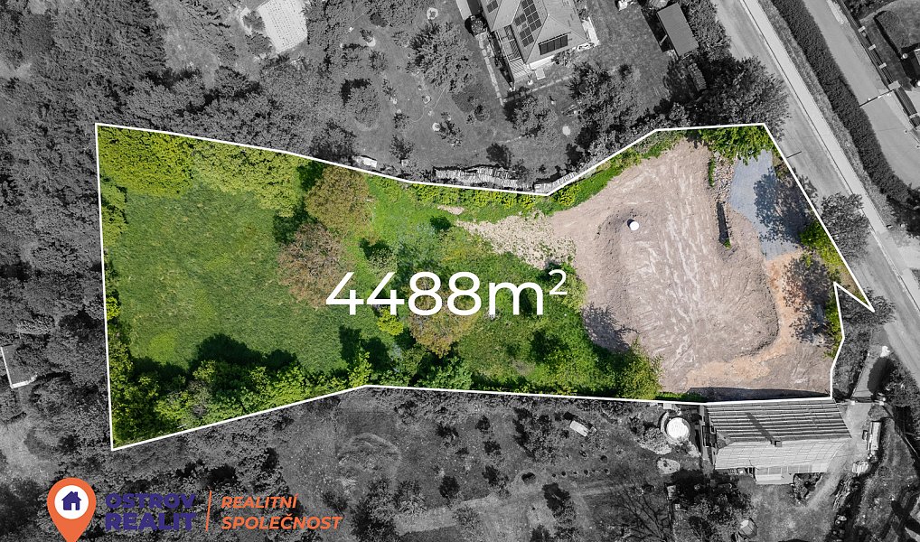 Prodej stavebního pozemku 4 488 m², Lipina – náhled fotky 5