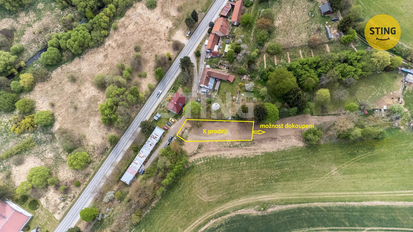 Prodej stavebního pozemku 3 350 m² – fotografie 3