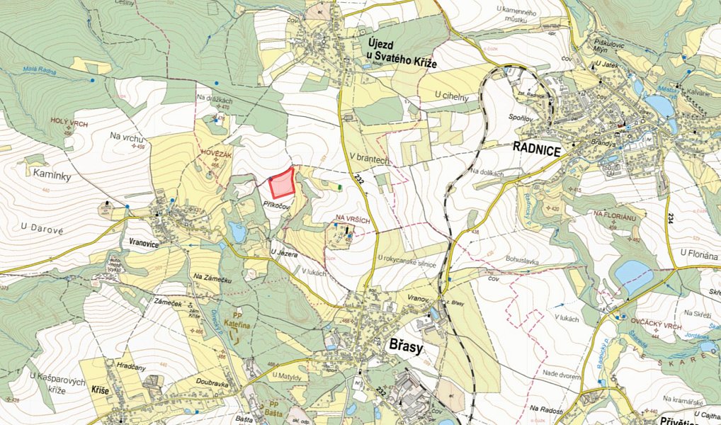 Prodej pole 32 272 m², Břasy – náhled fotky 2