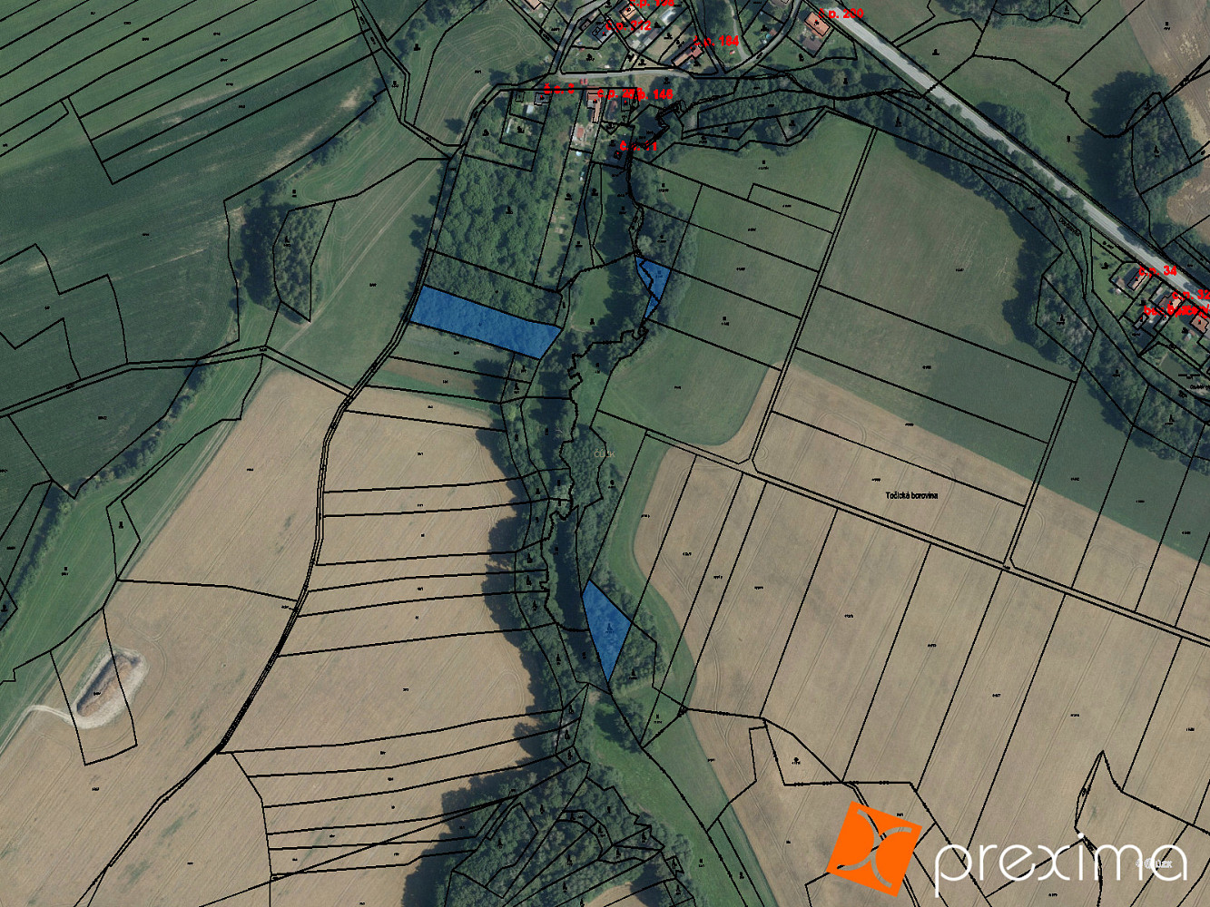 Prodej pozemku 2 461 m²