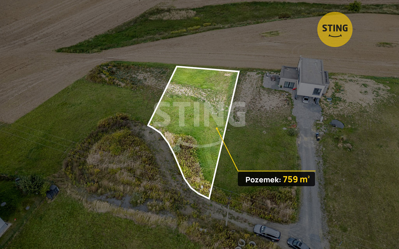 Prodej stavebního pozemku 759 m²