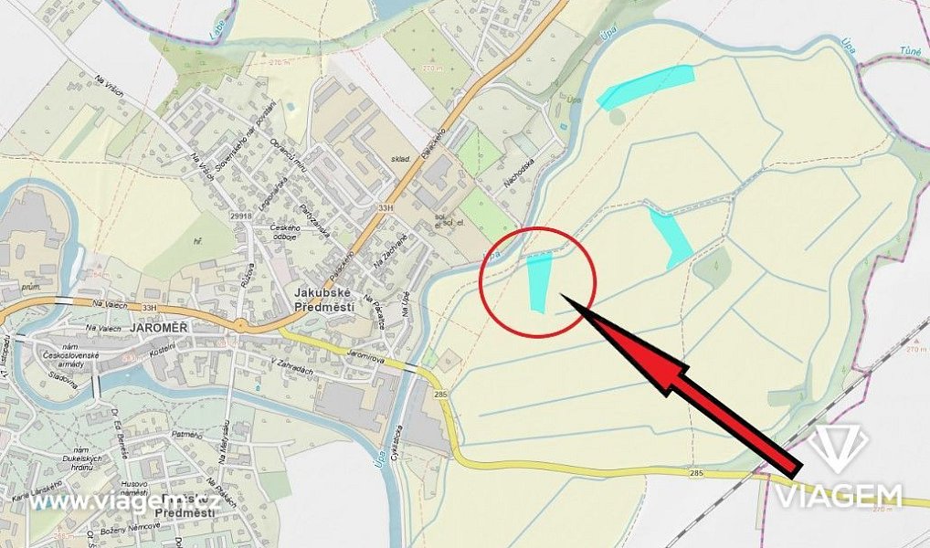 Prodej pole 3 007 m², Jaroměř – náhled fotky 4