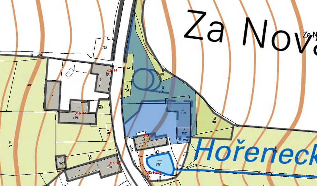 Prodej stavebního pozemku 442 m², Libčeves – náhled fotky 3