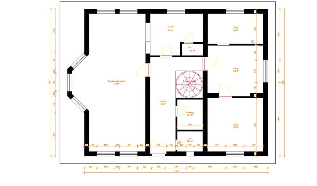 Prodej domu 242 m² s pozemkem 121 m², Praha – náhled fotky 12
