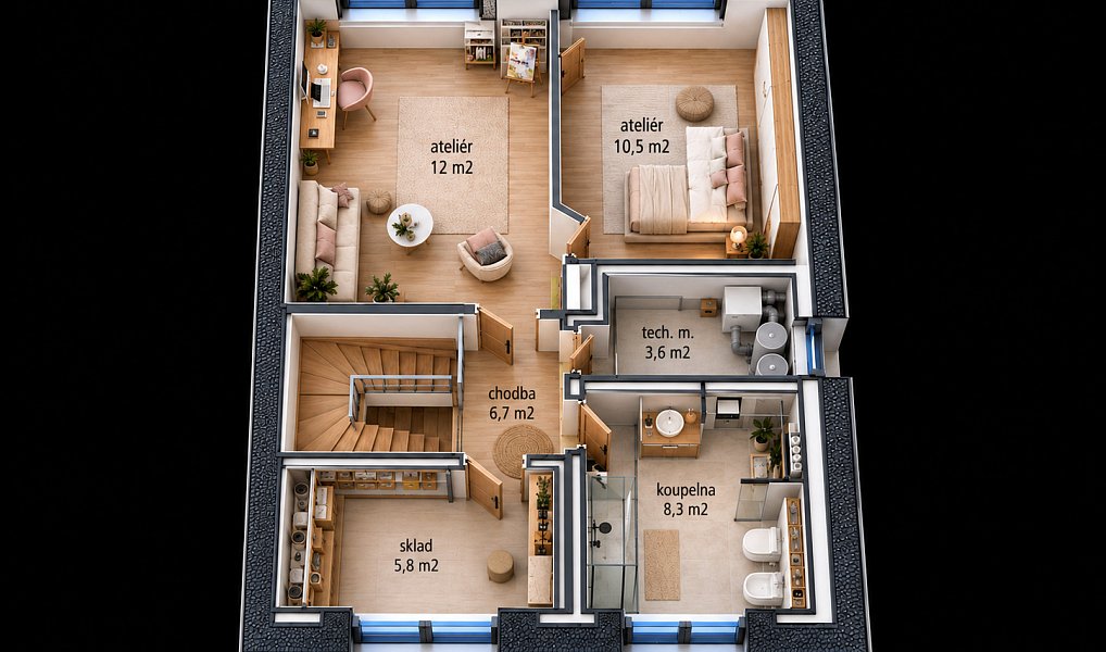 Prodej bytu 6+kk 163 m², Sulice – náhled fotky 24